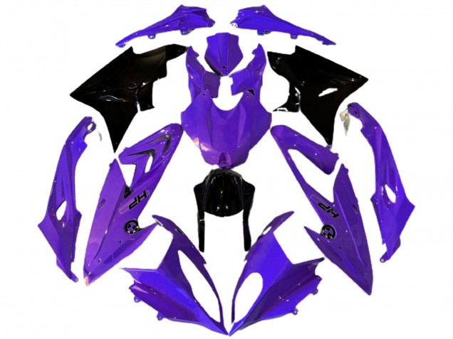 2009-2014 Purple Glossy Black HP BMW S1000RR Motorcycle Fairings Australia