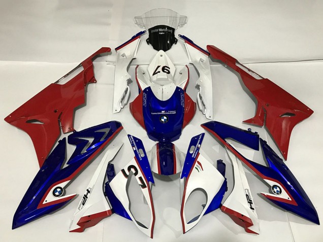 2015-2016 White Red Blue BMW S1000RR Motorcycle Fairings Australia