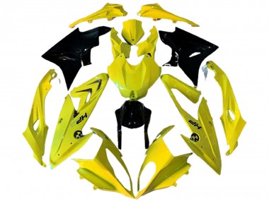 2009-2014 Yellow Glossy Black HP BMW S1000RR Motorcycle Fairings Australia