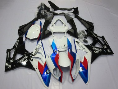 2009-2014 White Red Blue Glossy Black Castrol OEM Style BMW S1000RR Motorcycle Fairings Australia
