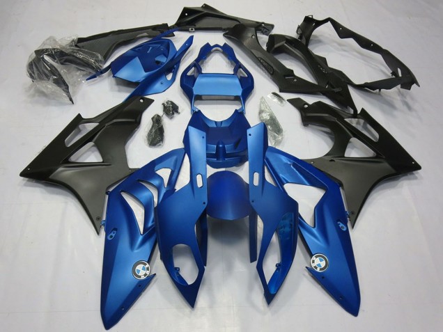 2009-2014 Blue Matte Black BMW S1000RR Motorcycle Fairing Kits Australia