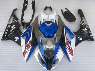 2015-2016 White Blue Matte Black OEM Style BMW S1000RR Motorcycle Fairings Australia
