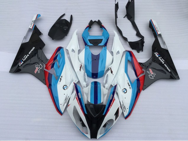 2009-2014 White Red Light Blue Glossy Black OEM Style BMW S1000RR Motorcycle Fairings Australia