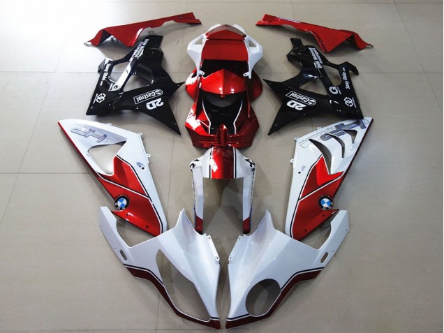 2009-2014 White Red Glossy Black BMW S1000RR Motorcycle Fairings Australia