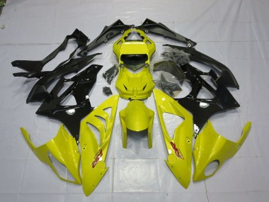 2009-2014 Yellow Glossy Black BMW S1000RR Motorcycle Fairings Australia