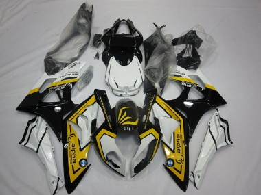 2009-2014 White Yellow Glossy Black BMW S1000RR Motorcycle Fairings Australia