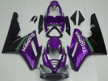 2009-2012 Purple Green Glossy Black Triumph Daytona 675 Motorcycle Fairings Australia