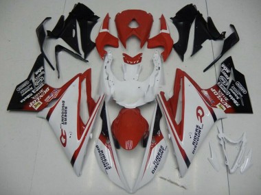 2013-2016 White Red Glossy Black Triumph Daytona 675 Motorcycle Fairing Australia