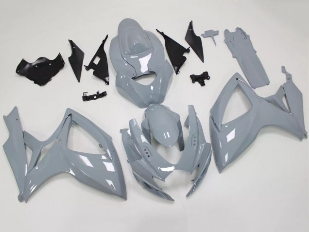 2006-2007 Nardo Grey Suzuki GSXR 600 / GSXR 750 Motorcycle Fairing Kits Australia