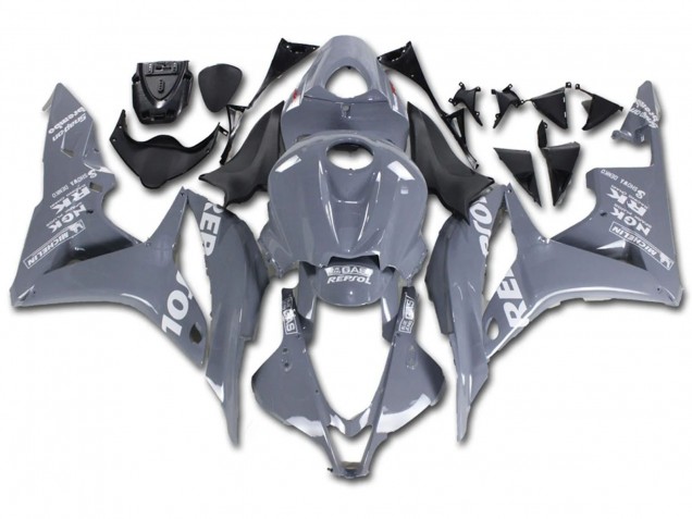 2007-2008 Nardo Grey White Repsol Honda CBR600RR Motorcycle Fairings Australia