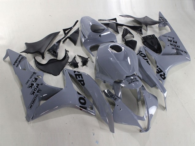 2007-2008 Nardo Grey Black Repsol Honda CBR600RR Motorcycle Fairings Australia
