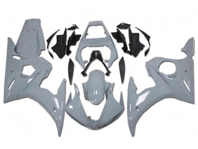 2003-2004 Nardo Grey Yamaha YZF R6 Motorcycle Fairings Australia