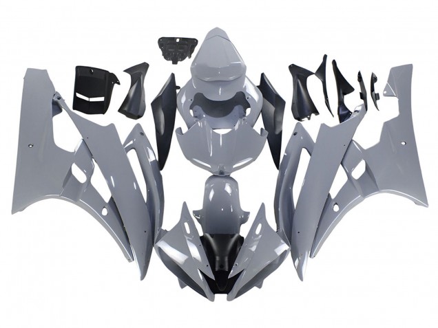 2006-2007 Nardo Grey Yamaha YZF 600 R6 Motorcycle Fairings Australia