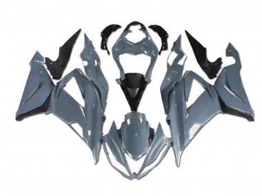2013-2018 Nardo Grey Kawasaki ZX6R Motorcycle Fairings Australia