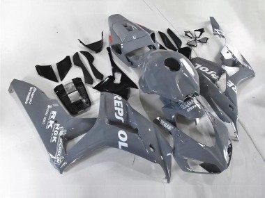 2006-2007 Nardo Grey White Repsol Honda CBR1000RR Motorcycle Fairings Australia