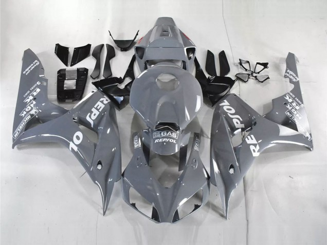 2006-2007 Nardo Grey White Repsol Honda CBR1000RR Motorcycle Fairings Australia