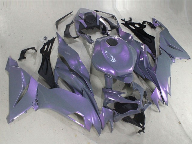 2019-2022 Chameleon Grey Dazz Pearl Purple Kawasaki ZX6R Motorcycle Fairings Australia