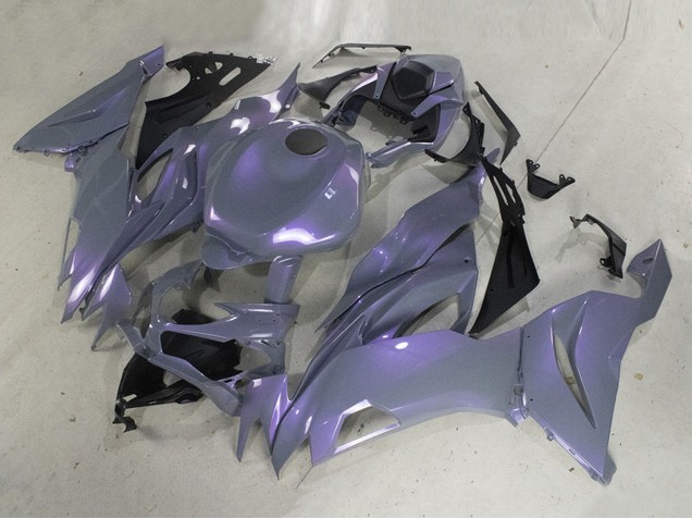 2019-2022 Chameleon Grey Dazz Pearl Purple Kawasaki ZX6R Motorcycle Fairings Australia