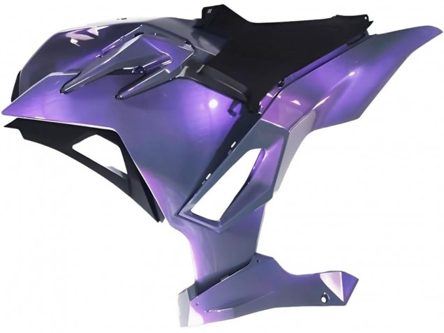 2024-2025 Chameleon Grey Dazz Pearl Purple Kawasaki Ninja 500 EX500R Motorcycle Fairings Australia