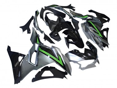 2024-2025 Grey Green Black Kawasaki Ninja 500 EX500R Motorcycle Fairings Australia