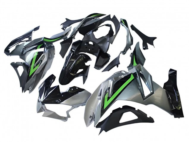 2024-2025 Grey Green Black Kawasaki Ninja 500 EX500R Motorcycle Fairings Australia