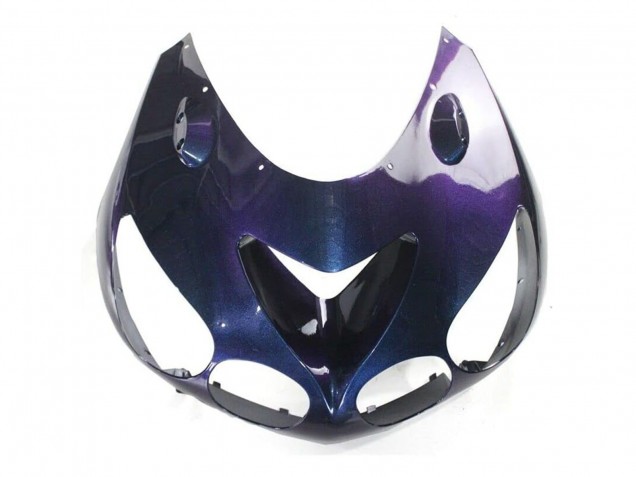 2006-2011 Chameleon Blue Purple Kawasaki ZX14R ZZR1400 Motorcycle Fairings Australia