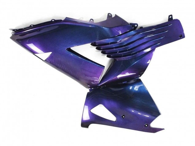 2006-2011 Chameleon Blue Purple Kawasaki ZX14R ZZR1400 Motorcycle Fairings Australia