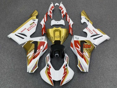2020-2023 White Red Gold Motul Honda CBR1000RR-R Motorcycle Fairings Australia