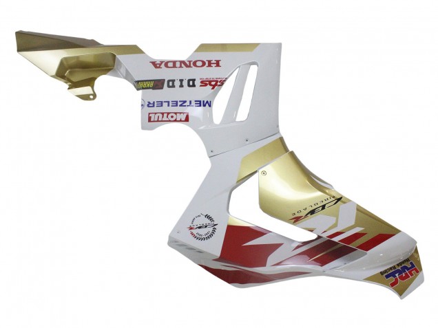 2020-2023 White Red Gold Motul HRC Honda CBR1000RR-R Motorcycle Fairings Australia