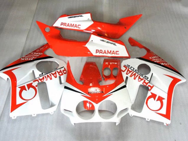 1987-1989 Orange White Pramac Honda CBR400RR NC23 Motorcycle Fairings Australia