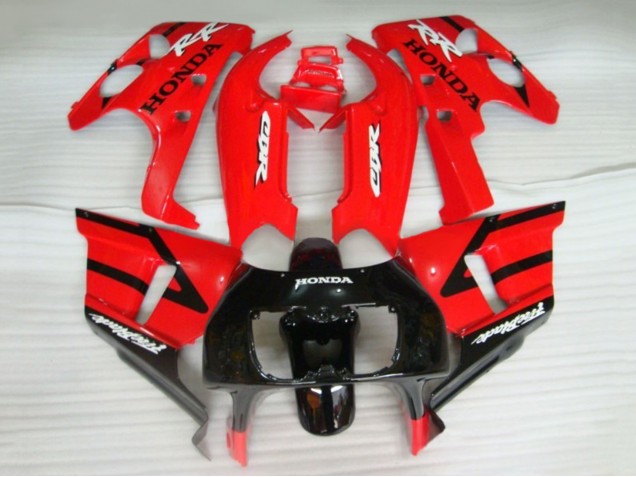1990-1999 Red Glossy Black Fireblade Honda CBR400RR NC29 Motorcycle Fairings Australia