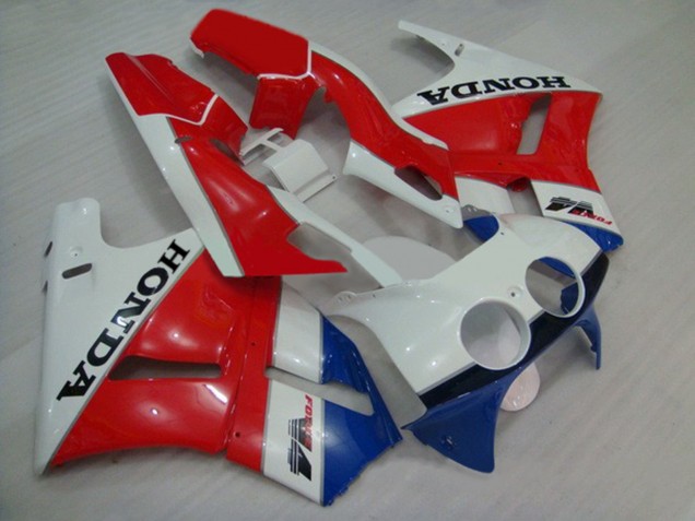 1988-1992 White Red Blue Honda VFR400R NC30 Motorcycle Fairings Australia