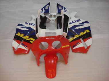 1988-1992 White Blue Red Honda VFR400R NC30 Motorcycle Fairings Australia