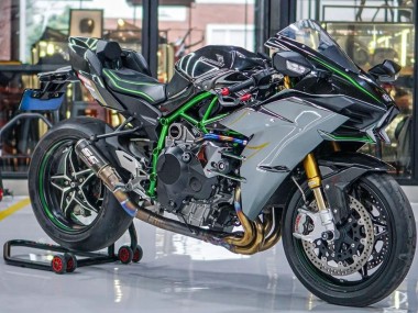 2015-2022 Grey Kawasaki Ninja H2 Motorcycle Fairings Australia