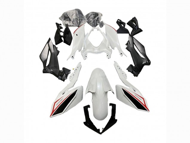 2018-2024 White Red Black Kawasaki Z400 Motorcycle Fairings Australia