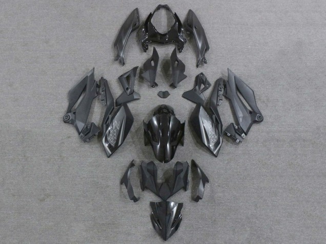 2018-2024 Matte Black Glossy Black Kawasaki Z400 Motorcycle Fairings Australia