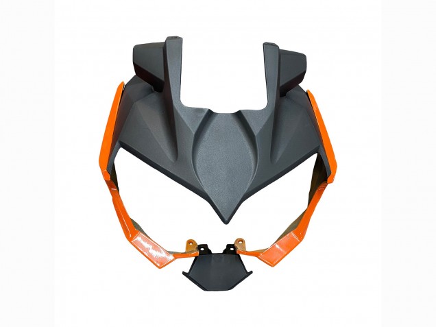 2018-2024 Orange Glossy Black Kawasaki Z400 Motorcycle Fairings Australia