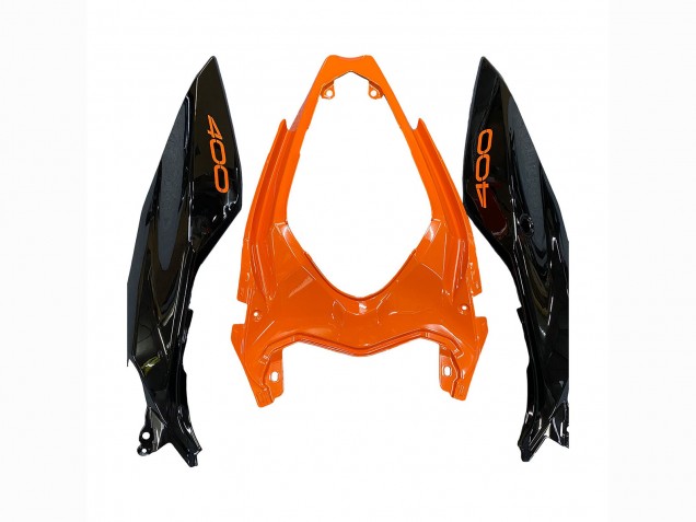 2018-2024 Orange Glossy Black Kawasaki Z400 Motorcycle Fairings Australia