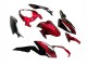 2018-2024 Candy Red Glossy Black Kawasaki Z400 Motorcycle Fairings Australia