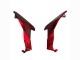 2018-2024 Candy Red Glossy Black Kawasaki Z400 Motorcycle Fairings Australia