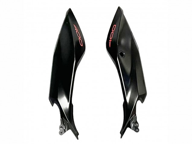 2018-2024 Candy Red Glossy Black Kawasaki Z400 Motorcycle Fairings Australia