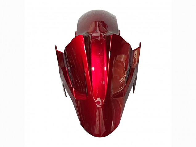 2018-2024 Candy Red Glossy Black Kawasaki Z400 Motorcycle Fairings Australia