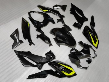 2018-2024 Black Yellow Kawasaki Z400 Motorcycle Fairings Australia