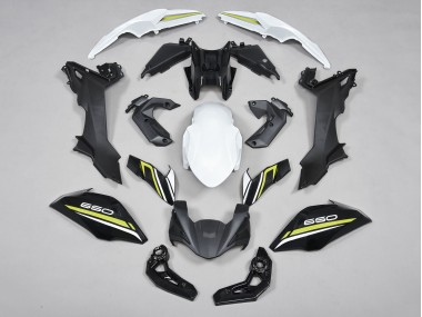 2017-2019 Black White Yellow Kawasaki Ninja Z650 Motorcycle Fairings Australia