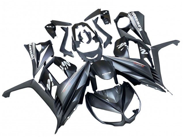 2010-2016 Matte Black Kawasaki Z1000SX Motorcycle Fairings Australia