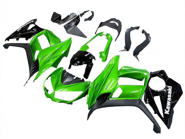 2010-2016 Glossy Black Matte Black Green Kawasaki Z1000SX Motorcycle Fairings Australia