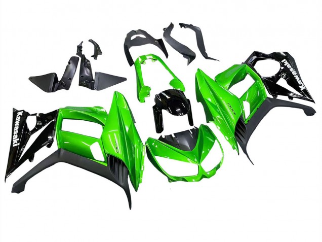 2010-2016 Glossy Black Matte Black Green Kawasaki Z1000SX Motorcycle Fairings Australia
