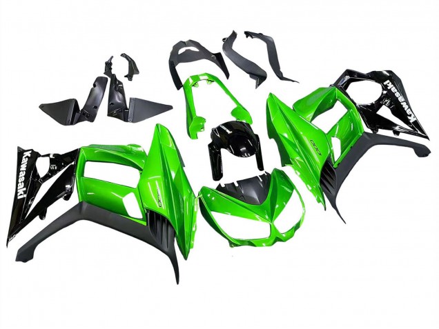 2010-2016 Glossy Black Matte Black Green Kawasaki Z1000SX Motorcycle Fairings Australia