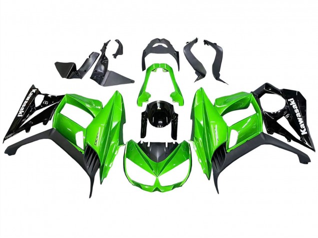 2010-2016 Glossy Black Matte Black Green Kawasaki Z1000SX Motorcycle Fairings Australia