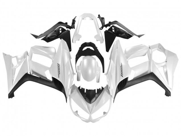 2010-2016 Pearl White Black Kawasaki Z1000SX Motorcycle Fairings Australia